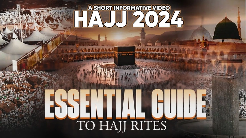 How To Perform Hajj | Learn Step By Step Hajj | A Short Informative Video | Hajj 2024